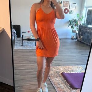Orange Dress